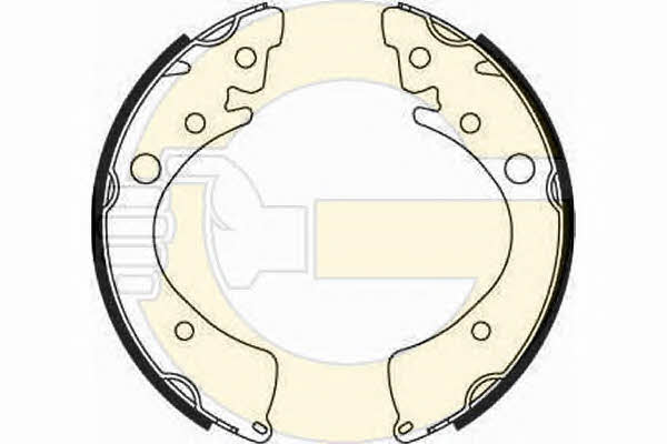 Girling 5182019 Brake shoe set 5182019: Buy near me at 2407.PL in Poland at an Affordable price!
