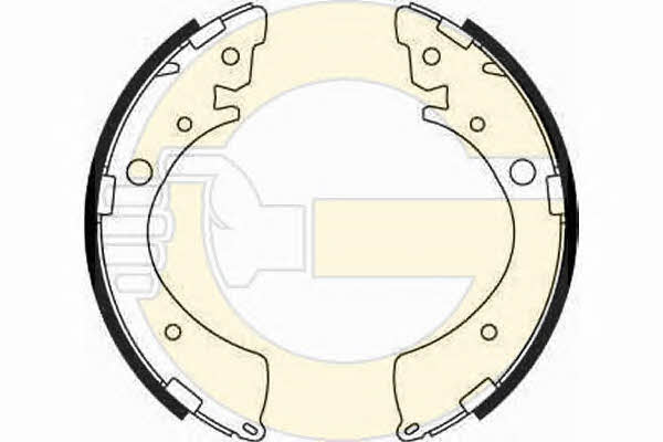 Girling 5182459 Brake shoe set 5182459: Buy near me in Poland at 2407.PL - Good price!