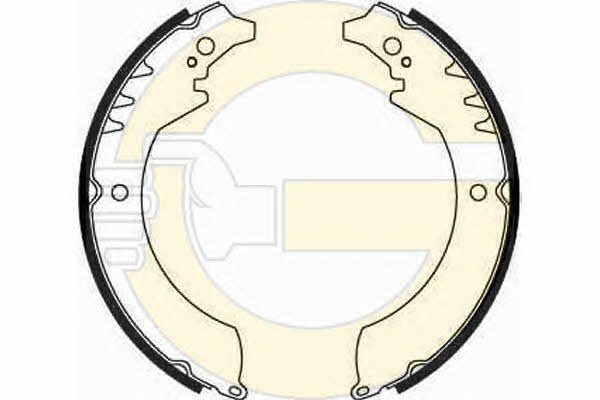 Girling 5182519 Колодки гальмівні барабанні, комплект 5182519: Приваблива ціна - Купити у Польщі на 2407.PL!