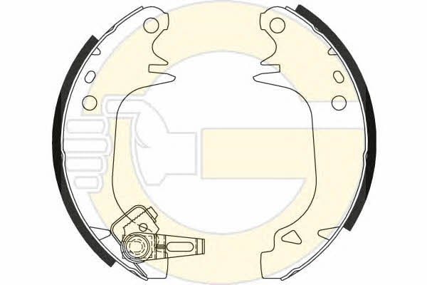 Girling 5183213 Brake shoe set 5183213: Buy near me at 2407.PL in Poland at an Affordable price!