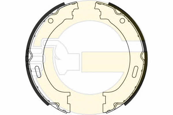 Girling 5187951 Колодки тормозные стояночного тормоза 5187951: Отличная цена - Купить в Польше на 2407.PL!