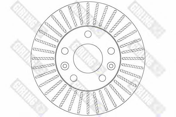 Girling 6062001 Тормозной диск передний вентилируемый 6062001: Отличная цена - Купить в Польше на 2407.PL!
