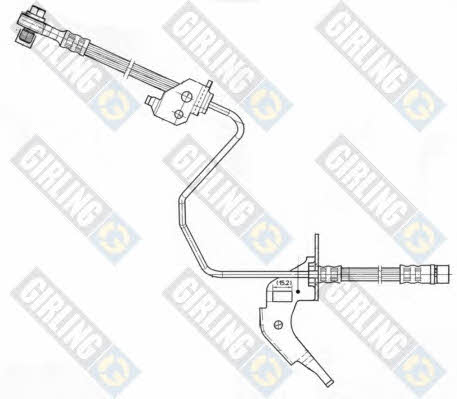 Girling 9004566 Bremsschlauch 9004566: Kaufen Sie zu einem guten Preis in Polen bei 2407.PL!