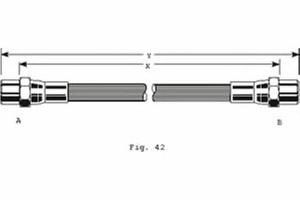 Girling 9001126 Brake Hose 9001126: Buy near me in Poland at 2407.PL - Good price!