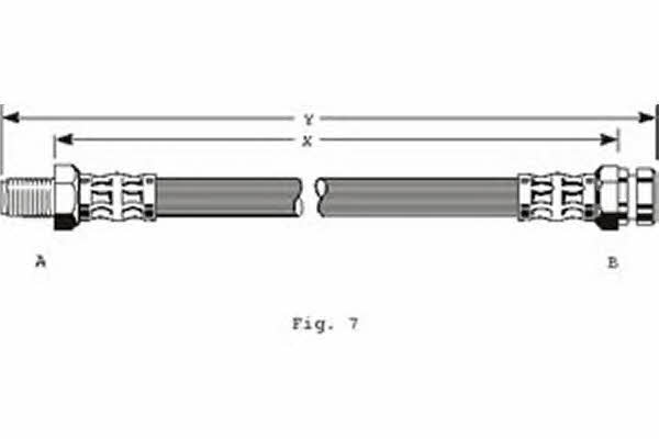 Girling 9002227 Brake Hose 9002227: Buy near me in Poland at 2407.PL - Good price!