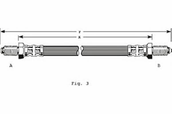 Girling 9003134 Brake Hose 9003134: Buy near me in Poland at 2407.PL - Good price!