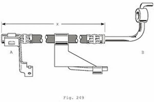 Girling 9004364 Brake Hose 9004364: Buy near me in Poland at 2407.PL - Good price!