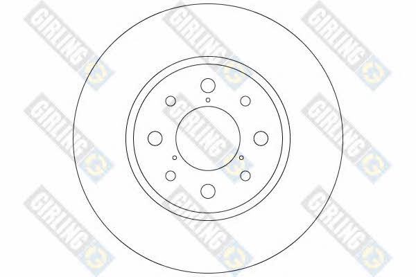 Girling 6063474 Диск гальмівний задній невентильований 6063474: Приваблива ціна - Купити у Польщі на 2407.PL!