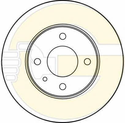 Girling 6017513 Unventilated front brake disc 6017513: Buy near me in Poland at 2407.PL - Good price!