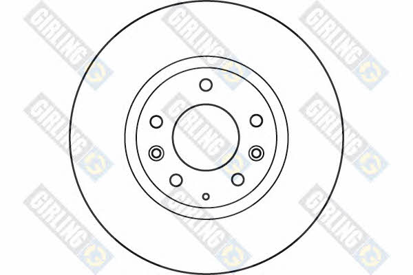 Girling 6049745 Innenbelüftete Bremsscheibe vorne 6049745: Kaufen Sie zu einem guten Preis in Polen bei 2407.PL!