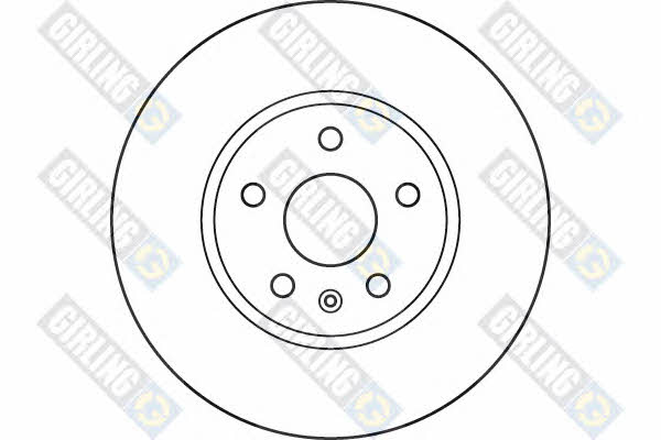 Girling 6049965 Front brake disc ventilated 6049965: Buy near me in Poland at 2407.PL - Good price!