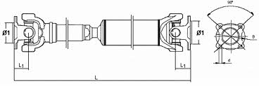 GKN-Spidan 28063 Вал карданный 28063: Отличная цена - Купить в Польше на 2407.PL!