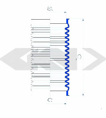 GKN-Spidan 84162 Steering rod boot 84162: Buy near me in Poland at 2407.PL - Good price!