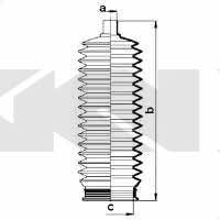 Zahnstangenschutzhülle, Satz GKN-Spidan 83887