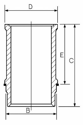 Goetze 14-710010-00 Liner 1471001000: Buy near me in Poland at 2407.PL - Good price!