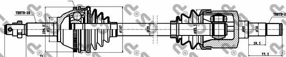 GSP 218036 Drive shaft 218036: Buy near me at 2407.PL in Poland at an Affordable price!