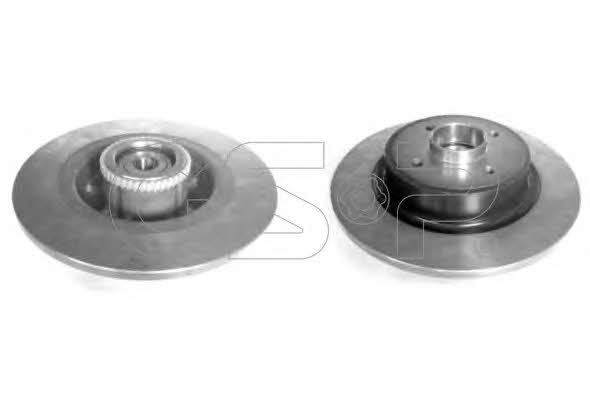 GSP 9225018 Rear brake disc, non-ventilated 9225018: Buy near me in Poland at 2407.PL - Good price!