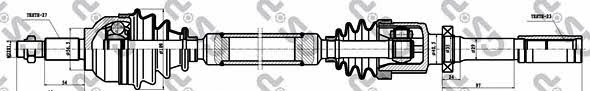 GSP 250226 Drive Shaft 250226: Buy near me in Poland at 2407.PL - Good price!