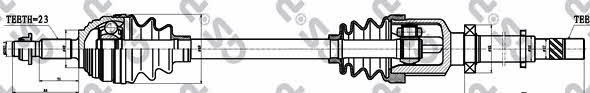 GSP 250354 Drive shaft 250354: Buy near me in Poland at 2407.PL - Good price!