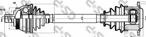 GSP 261085 Drive shaft 261085: Buy near me in Poland at 2407.PL - Good price!