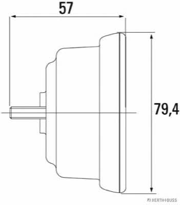 H+B Elparts 83830041 Heckleuchte 83830041: Kaufen Sie zu einem guten Preis in Polen bei 2407.PL!