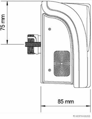 H+B Elparts 83830079 Lampa tylna zespolona 83830079: Dobra cena w Polsce na 2407.PL - Kup Teraz!