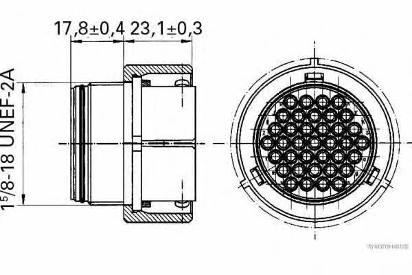 H+B Elparts 50290493 Штекерный корпус 50290493: Отличная цена - Купить в Польше на 2407.PL!