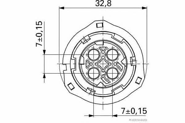 H+B Elparts 50290952 Корпус штекера 50290952: Приваблива ціна - Купити у Польщі на 2407.PL!