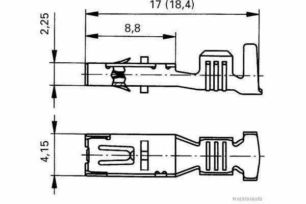 H+B Elparts 50253238 Kontakt elektryczny 50253238: Atrakcyjna cena w Polsce na 2407.PL - Zamów teraz! 50253238 H+B Elparts Kontakt elektryczny