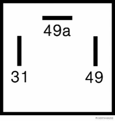 H+B Elparts 75605032 Реле покажчика поворотів 75605032: Приваблива ціна - Купити у Польщі на 2407.PL!
