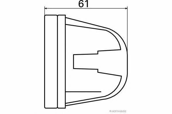 H+B Elparts 80690307 Additional light headlight 80690307: Buy near me at 2407.PL in Poland at an Affordable price!