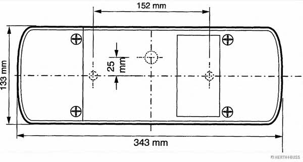 H+B Elparts Lampa tylna zespolona – cena