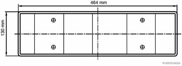 H+B Elparts Lampa tylna zespolona – cena