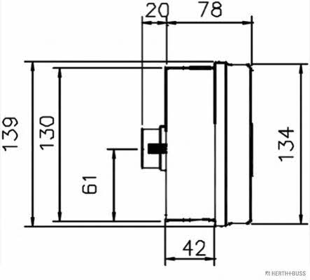 H+B Elparts 83840842 Фонарь задний 83840842: Отличная цена - Купить в Польше на 2407.PL!