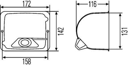 Hella 9BG 127 426-007 Hauptscheinwerfergehäuse 9BG127426007: Kaufen Sie zu einem guten Preis in Polen bei 2407.PL!