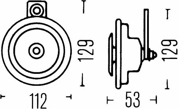 Hella 3BA 002 768-431 Horn 3BA002768431: Kaufen Sie zu einem guten Preis in Polen bei 2407.PL!