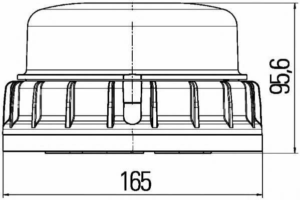 Światło błyskowe Hella 2XD 011 557-301