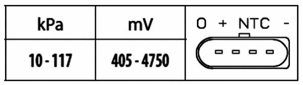 Hella 6PP 009 400-501 Датчик абсолютного давления 6PP009400501: Отличная цена - Купить в Польше на 2407.PL!