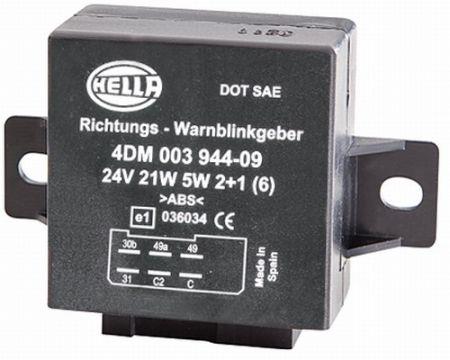 Hella 4DM 003 944-091 Direction indicator relay 4DM003944091: Buy near me at 2407.PL in Poland at an Affordable price!