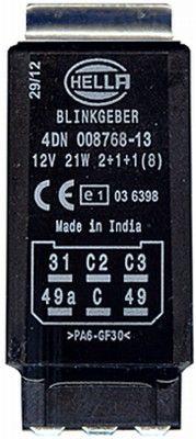 Hella 4DN 008 768-131 Direction indicator relay 4DN008768131: Buy near me in Poland at 2407.PL - Good price!