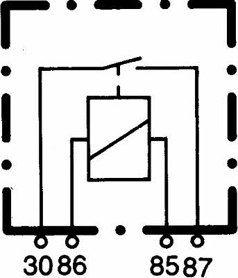 Реле Hella 4RA 003 437-097