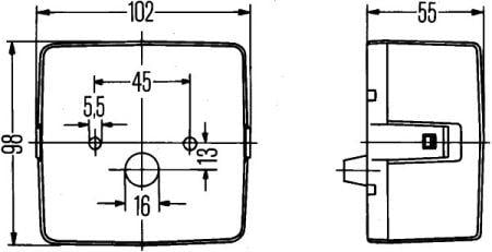 Hella 2SE 004 623-001 Lampa tylna zespolona 2SE004623001: Dobra cena w Polsce na 2407.PL - Kup Teraz!