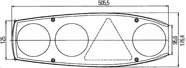 Combination Rearlight Hella 2VA 341 419-097