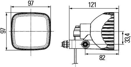 Hella 1GA 996 179-001 Zusatzscheinwerfer 1GA996179001: Kaufen Sie zu einem guten Preis in Polen bei 2407.PL!