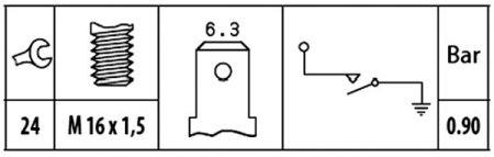 Hella 6ZL 003 259-291 Датчик давления масла 6ZL003259291: Отличная цена - Купить в Польше на 2407.PL!