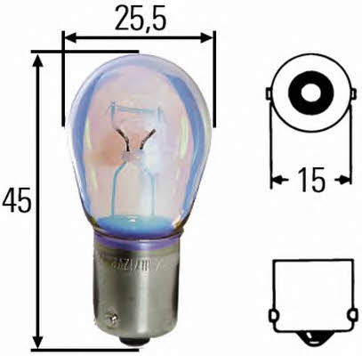 Hella 8GA 002 073-248 Glow bulb P21W 24V 21W 8GA002073248: Buy near me at 2407.PL in Poland at an Affordable price!
