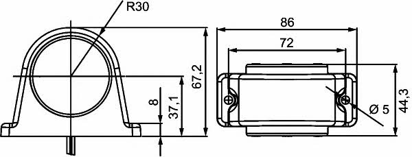 Hella 2XS 357 003-001 Lampa pozycyjna 2XS357003001: Dobra cena w Polsce na 2407.PL - Kup Teraz!