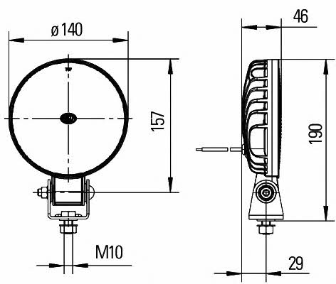 Hella 1G4 012 722-001 Zusatzscheinwerfer 1G4012722001: Kaufen Sie zu einem guten Preis in Polen bei 2407.PL!