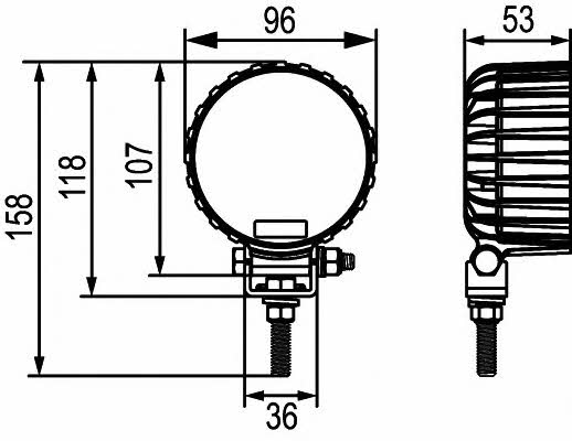 Hella 1G0 357 002-001 Zusatzscheinwerfer 1G0357002001: Kaufen Sie zu einem guten Preis in Polen bei 2407.PL!