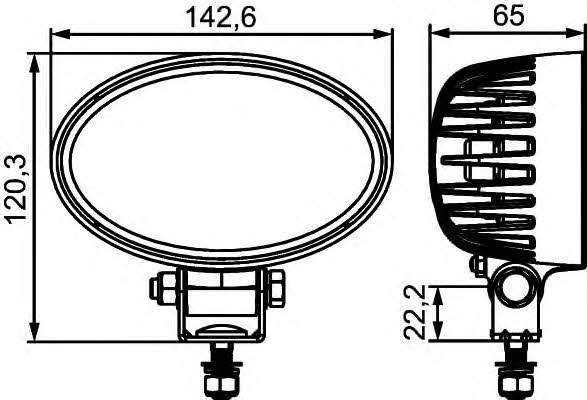 Hella 1GA 357 001-001 Zusatzscheinwerfer 1GA357001001: Kaufen Sie zu einem guten Preis in Polen bei 2407.PL!